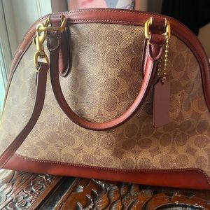 Coach Quinn Satchel in Signature Canvas